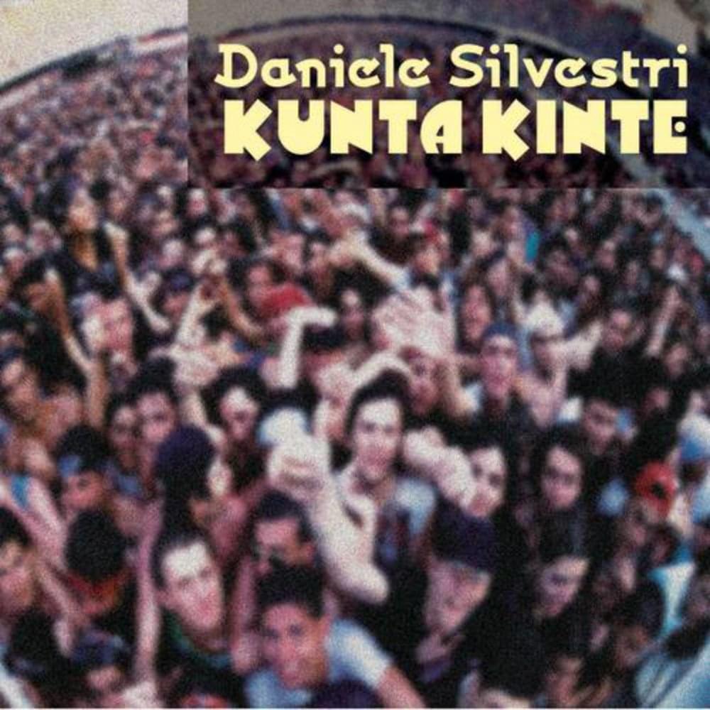 Album cover art for "Kunta Kinte" by Daniele Silvestri