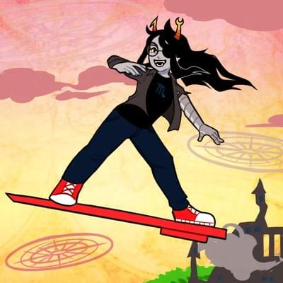 Album cover art for "Vriska’s Theme" by Toby Fox