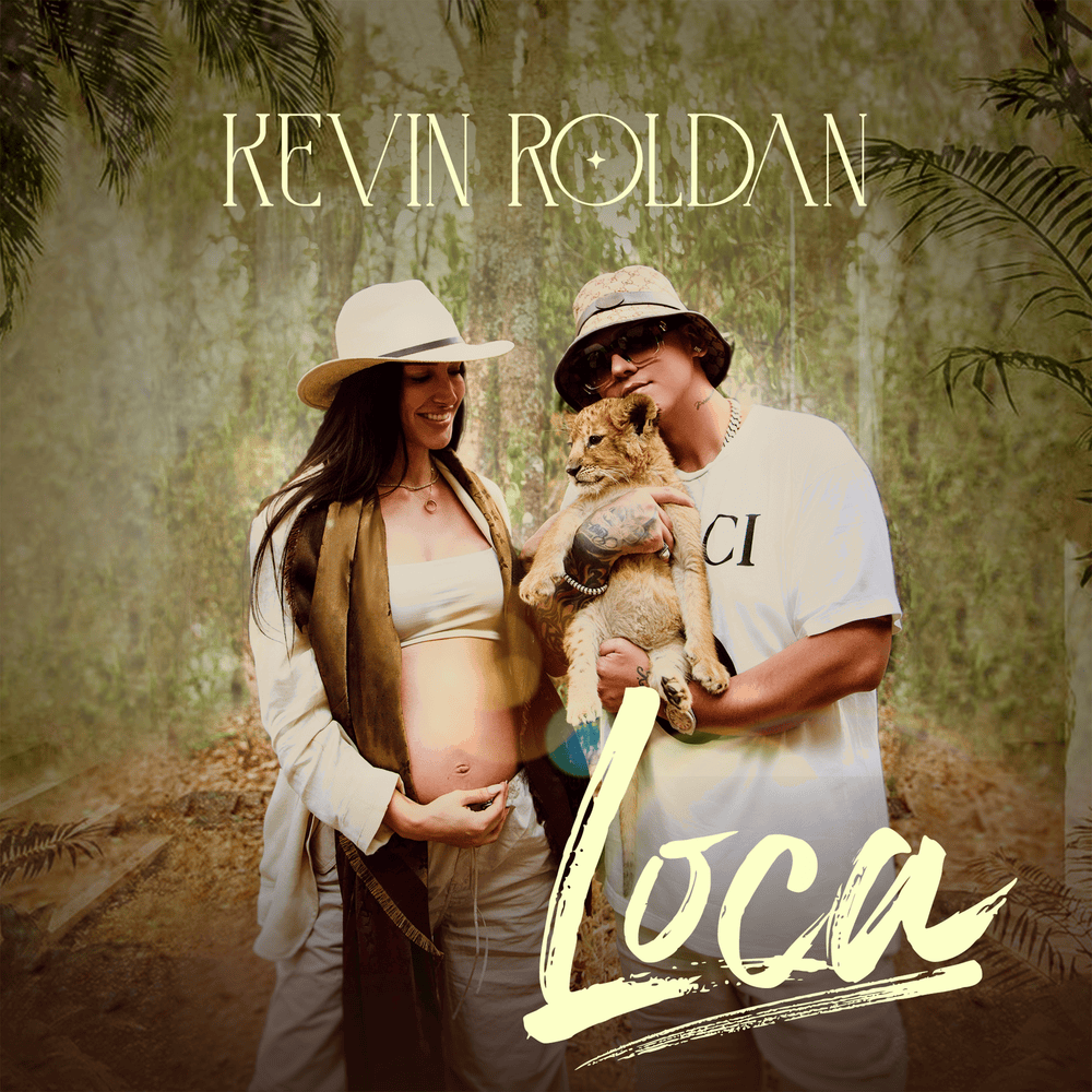 Album cover art for "LOCA" by KEVIN ROLDAN