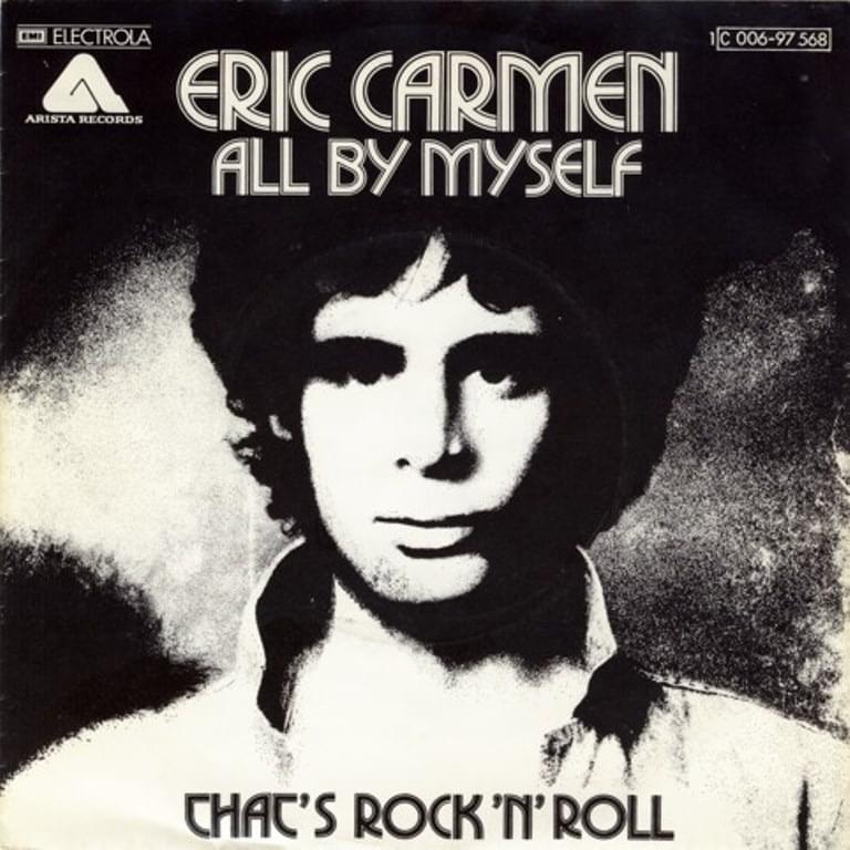 Album cover art for "All By Myself" by Eric Carmen