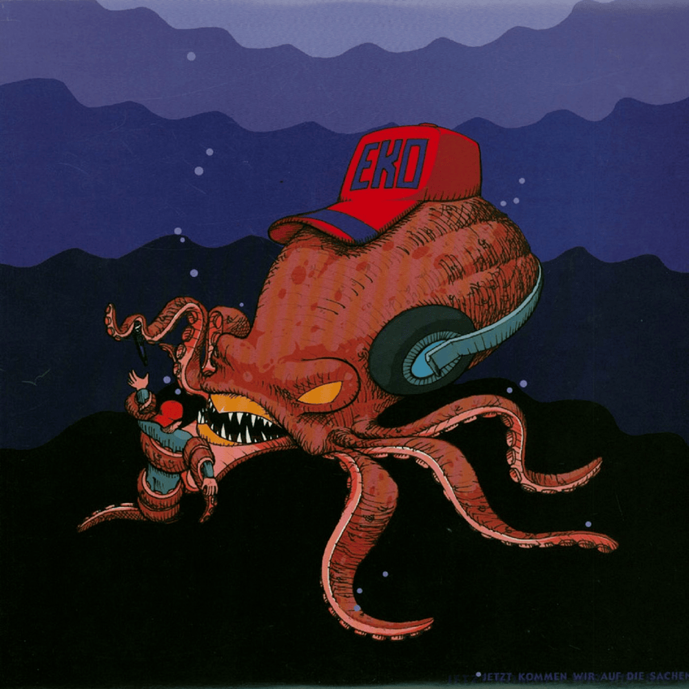 Album cover art for "Ein Rhyme" by Eko Fresh & Martin B. & Valezka & Kool Savas