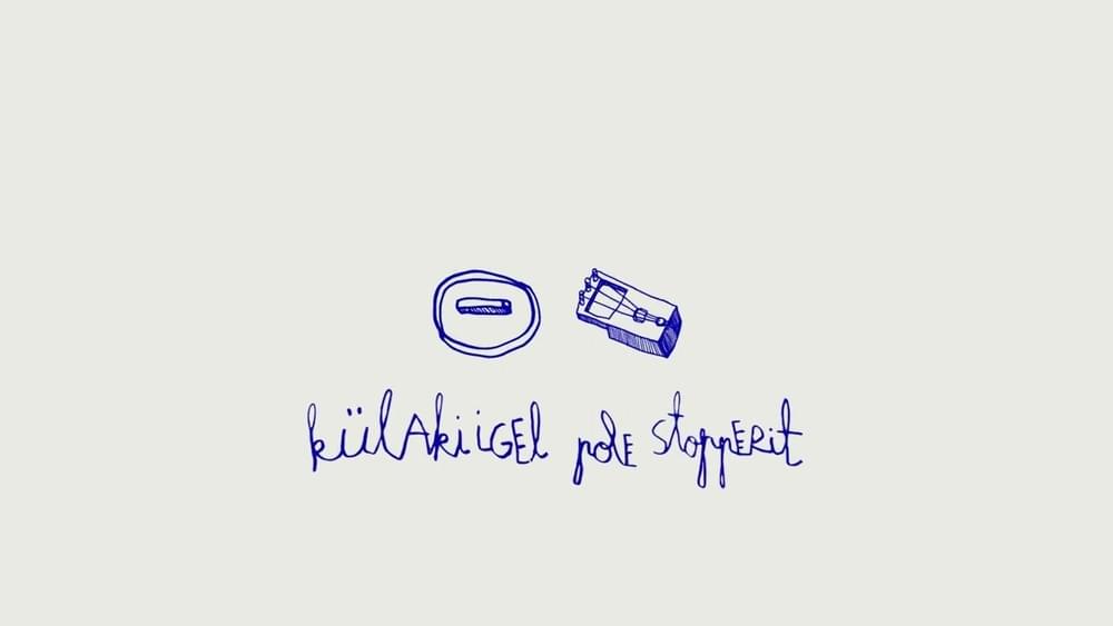 Album cover art for "külakiigel pole stopperit" by 5MIINUST