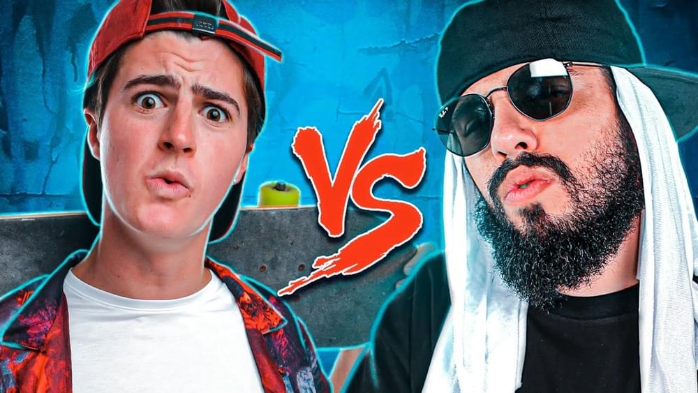 Album cover art for "Batalha de YouTubers: Natan Por Aí vs. Mussoumano" by MUSSA & Natan Por Aí