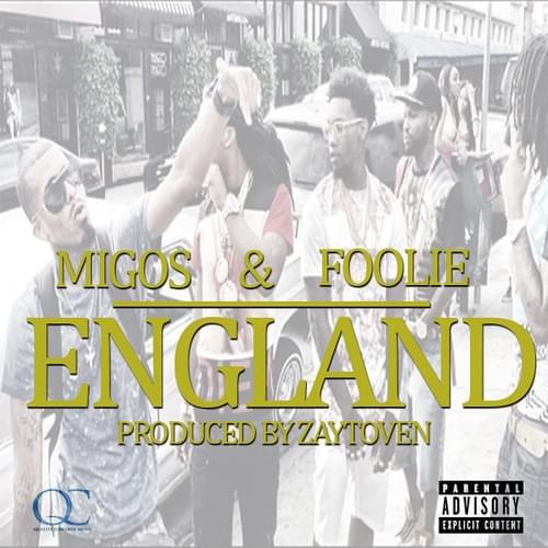 Album cover art for "England" by Migos & Foolie