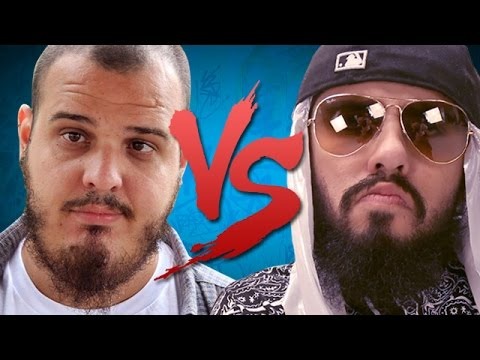 Album cover art for "Batalha de Youtubers: Minimim (La Fênix) vs Mussoumano" by MUSSA & Minimim