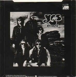 Album cover art for "Abilene" by Yes