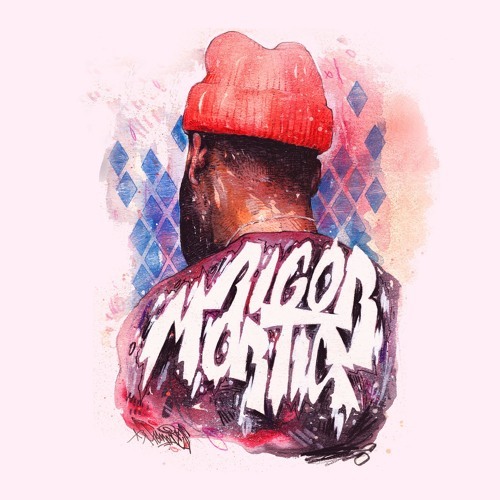Album cover art for "Rigor Mortis" by OG Keemo