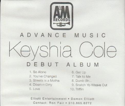 Album cover art for "So Alone" by Keyshia Cole