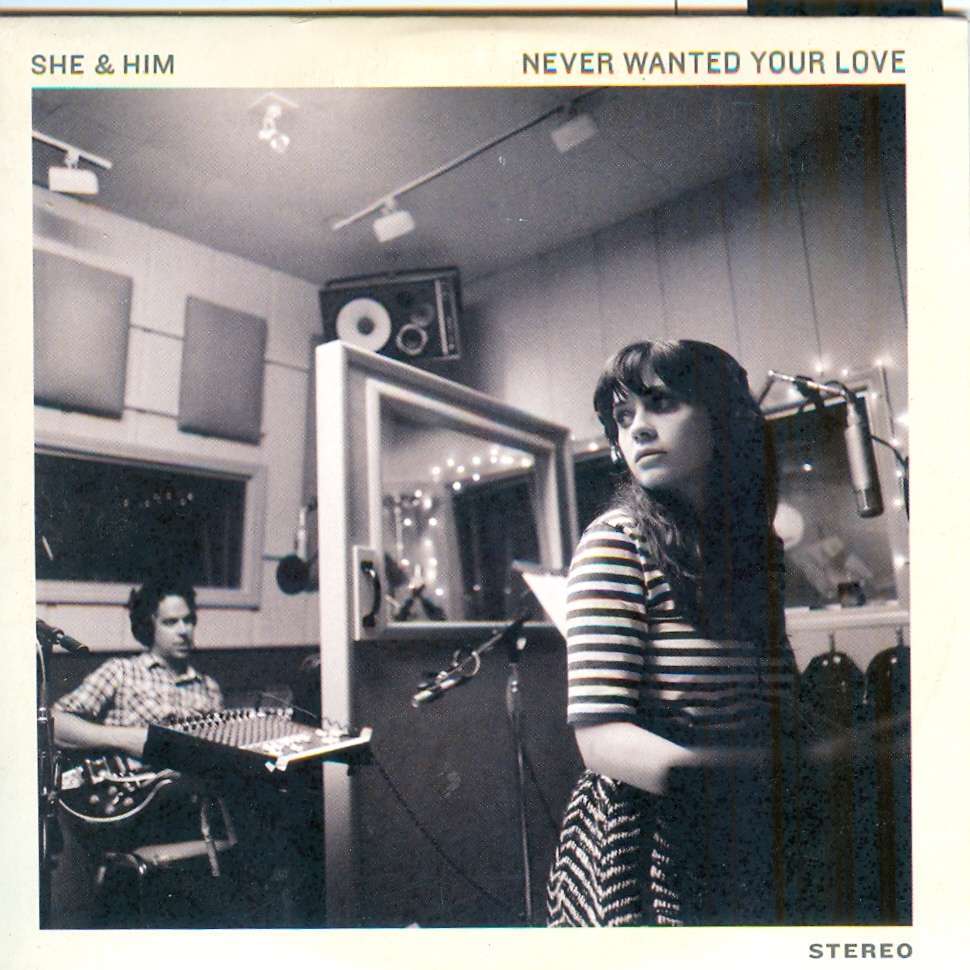 Album cover art for "Never Wanted Your Love" by She & Him
