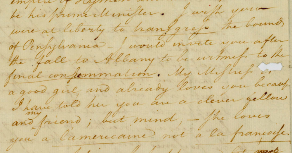 Alexander Hamilton to John Laurens, 16 September, 1780 by Alexander Hamilton