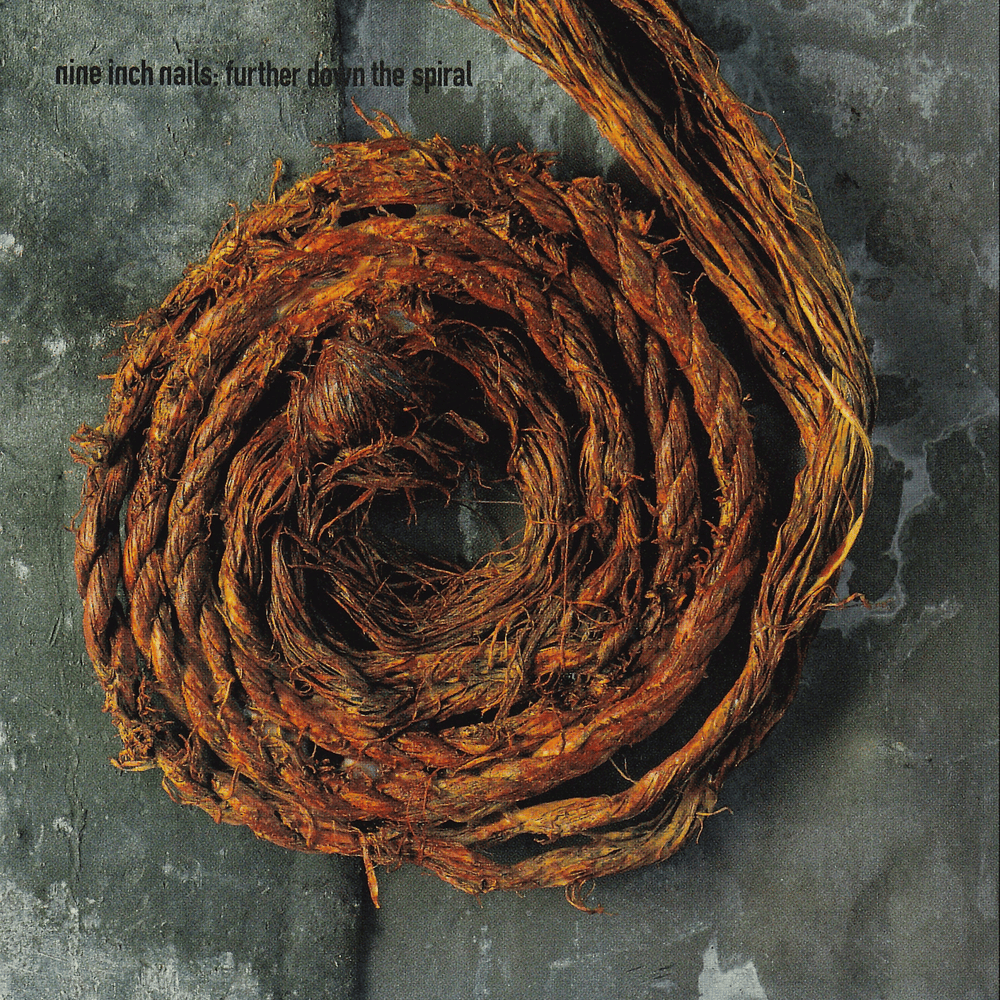 Album cover art for "The Downward Spiral (The Bottom)" by Nine Inch Nails