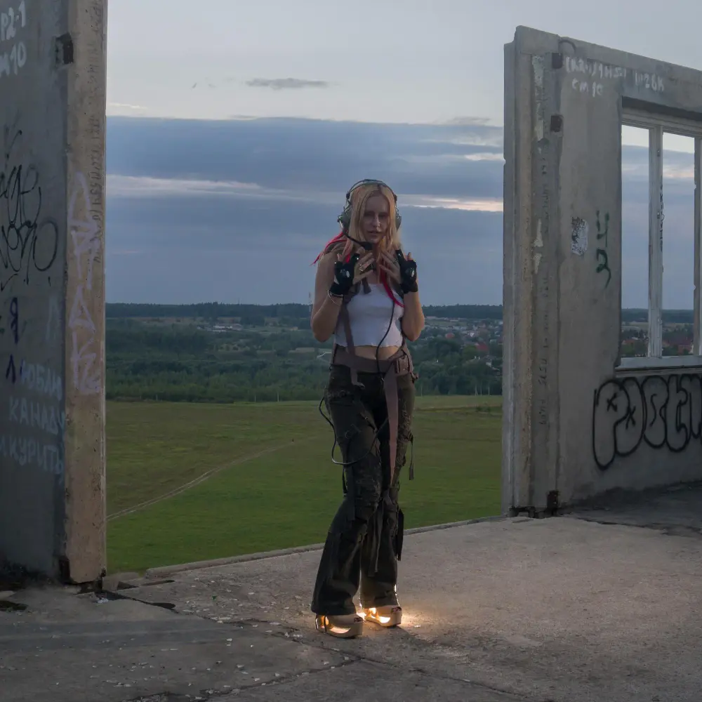 Album cover art for "SMS" by Ушко (Ushko) & Kedr Livanskiy