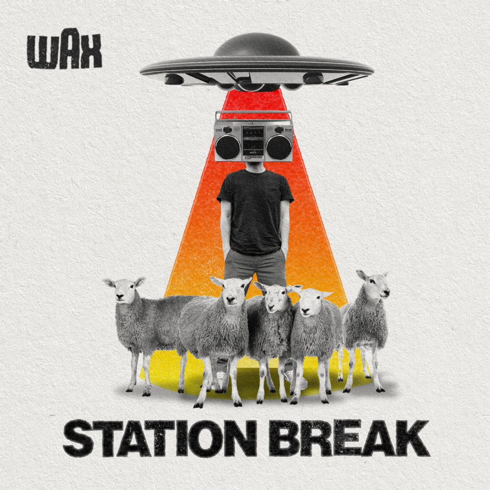 Album cover art for "Station Break" by Wax
