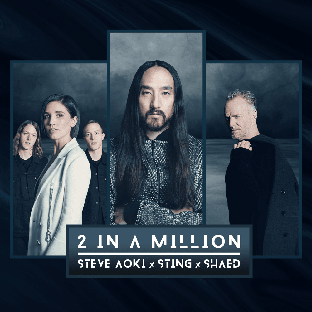 Album cover art for "2 in a Million" by Steve Aoki