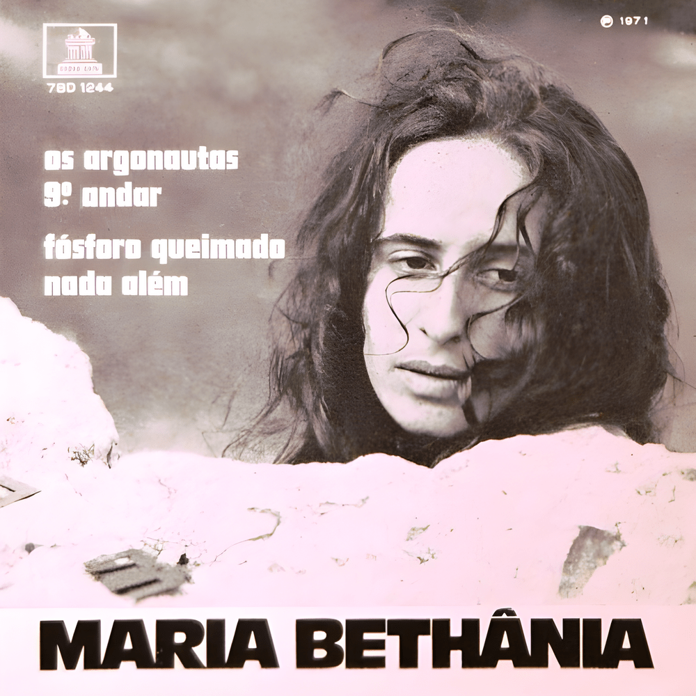 Album cover art for "Nada Além" by Maria Bethânia