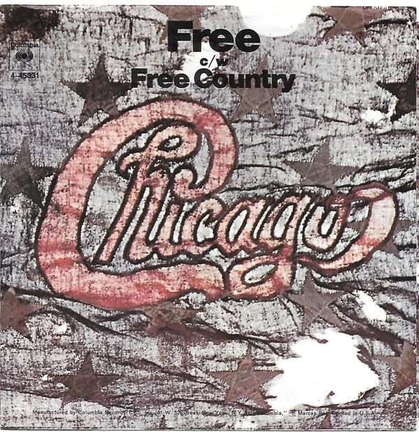 Album cover art for "Free" by Chicago