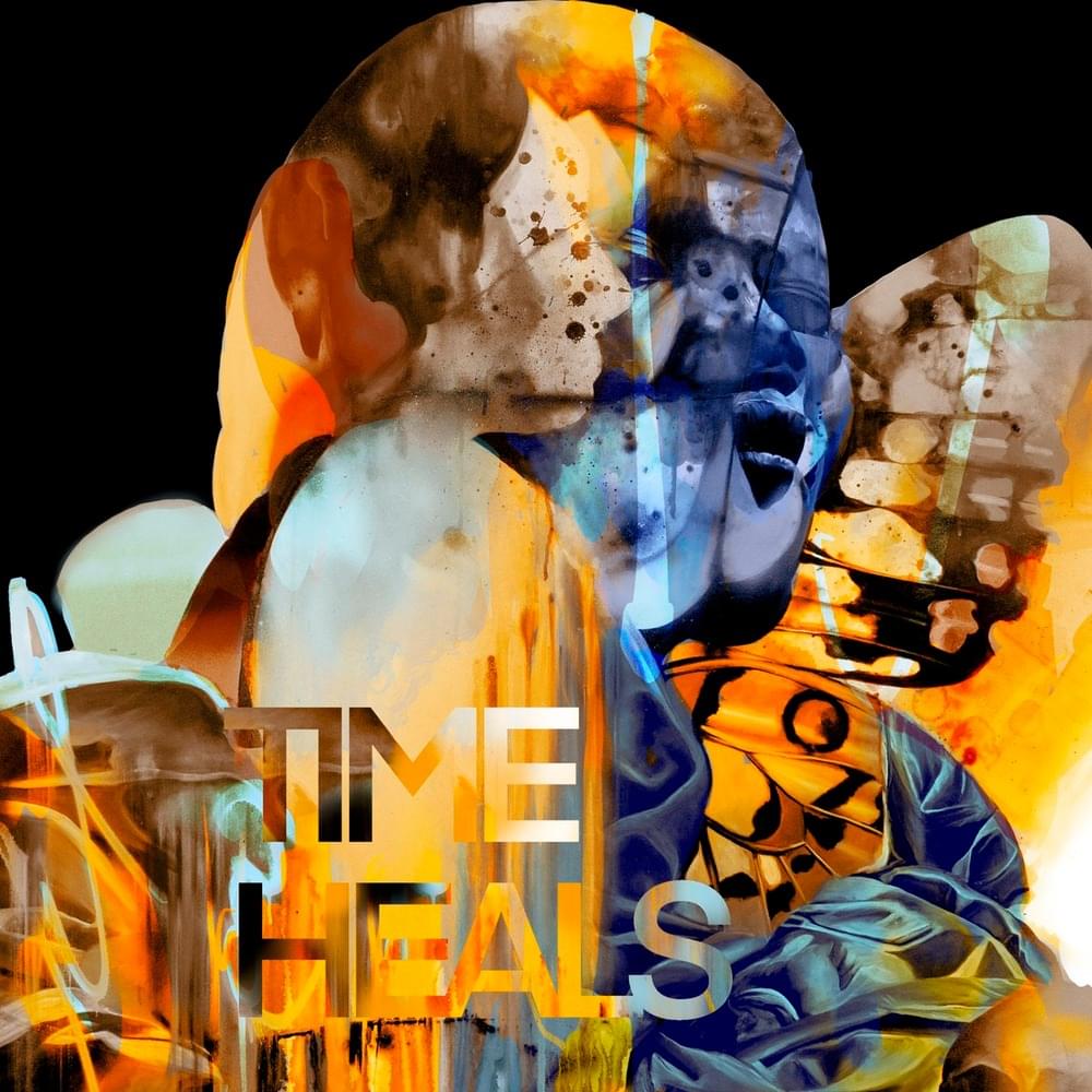 Album cover art for "Time Heals" by Goapele & Errol Cooney & Mike Tiger & Derrick Hodge & Chris Dave & Keyon Harrold