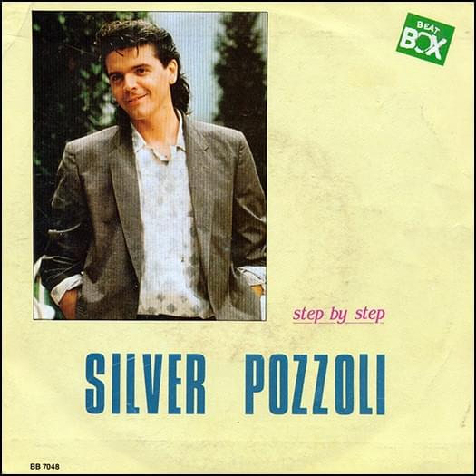 Album cover art for "Step by Step" by Silver Pozzoli