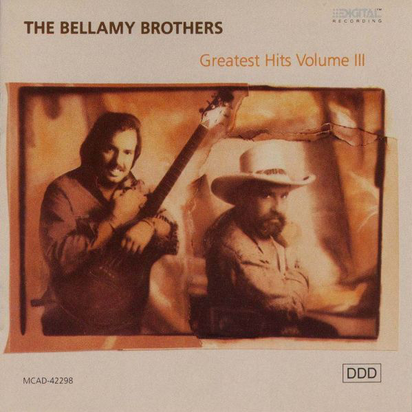 Album cover art for "Hillbilly Hell" by The Bellamy Brothers