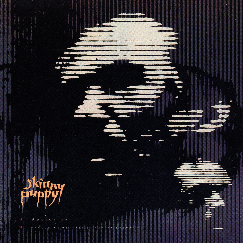 Album cover art for "Addiction" by Skinny Puppy