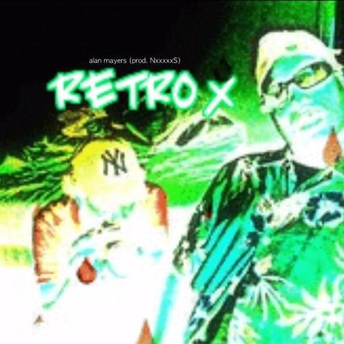 Album cover art for "Alan Mayers" by Retro X