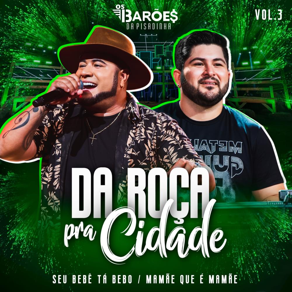 Album cover art for "Seu Bebê Tá Bebo" by Os Barões da Pisadinha