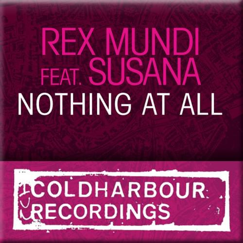 Album cover art for "Nothing At All" by Rex Mundi & Susana