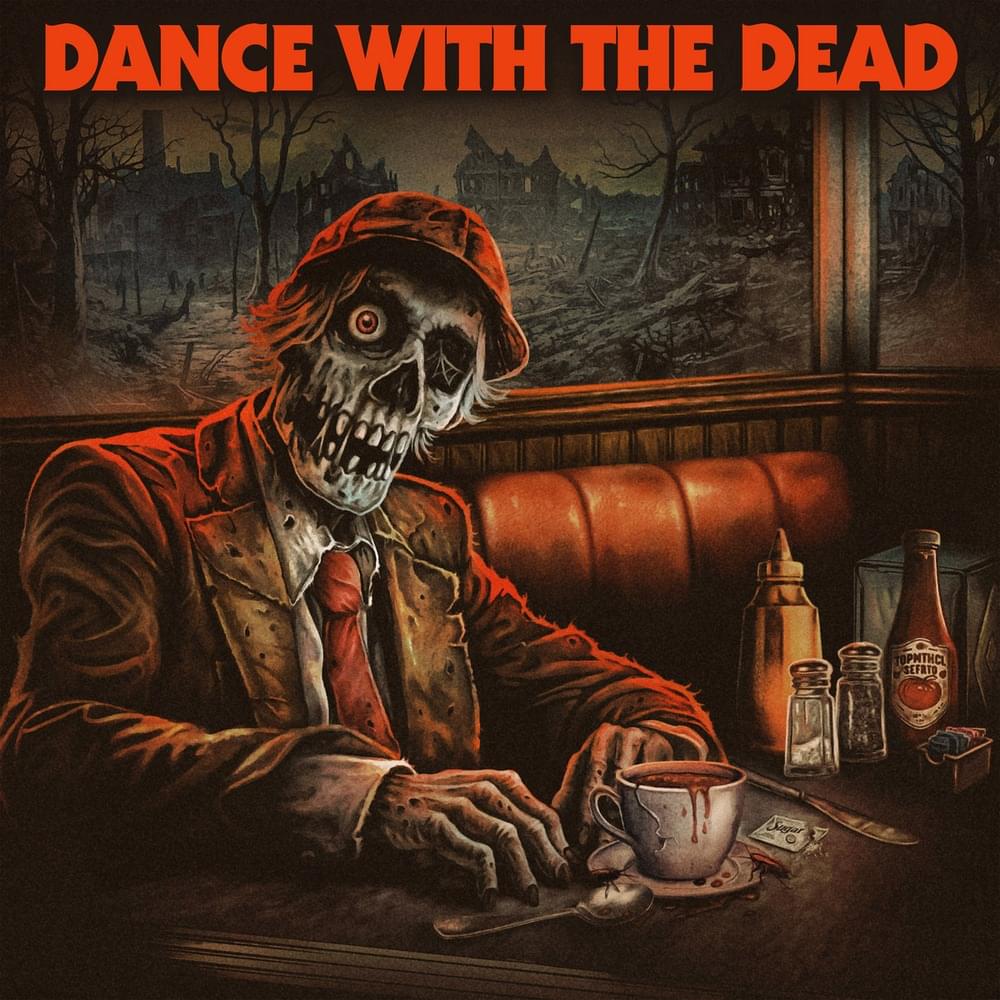 Album cover art for "Cold as Hell" by Dance With The Dead & Shaun Phillips