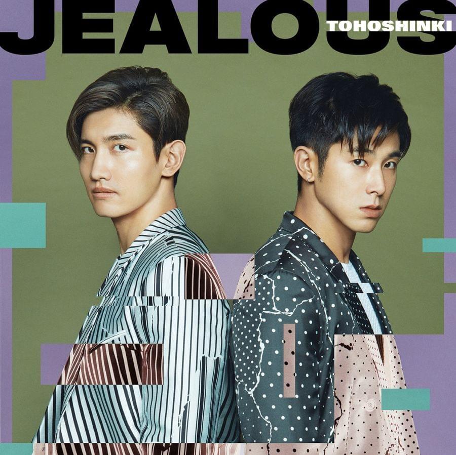 Album cover art for "Jealous" by TVXQ! (동방신기)