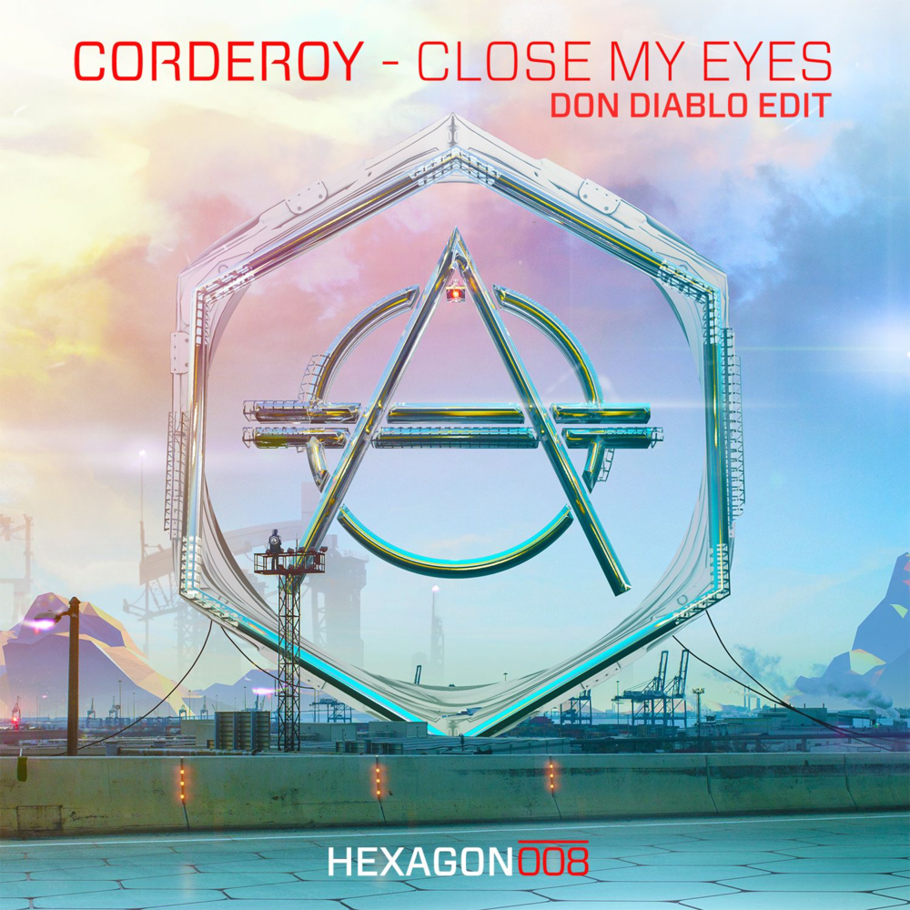 Album cover art for "Close My Eyes (Don Diablo Edit)" by Don Diablo