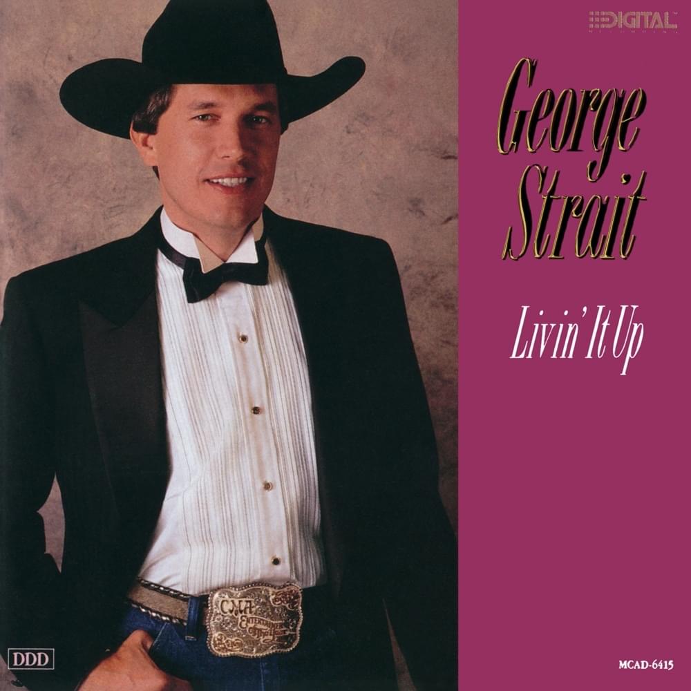 Album cover art for "Drinking Champagne" by George Strait