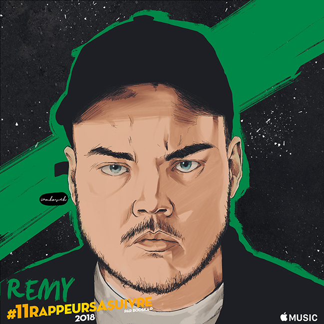 Album cover art for "Freestyle #11RappeursASuivre" by Rémy