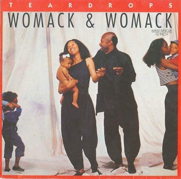 Album cover art for "Teardrops" by Womack & Womack