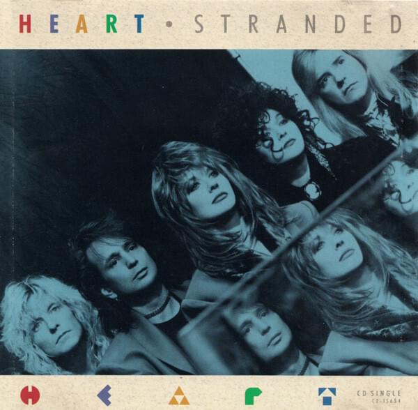 Album cover art for "Stranded" by Heart