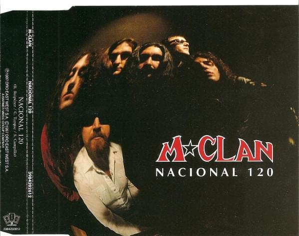 Album cover art for "Nacional 120" by M Clan (rock band)