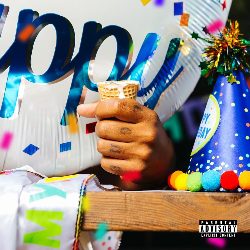 Album cover art for "Sign Me Up" by LaRussell