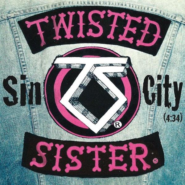 Album cover art for "Sin City" by Twisted Sister