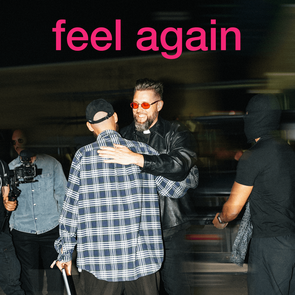 Album cover art for "feel again" by San Holo & Tchami