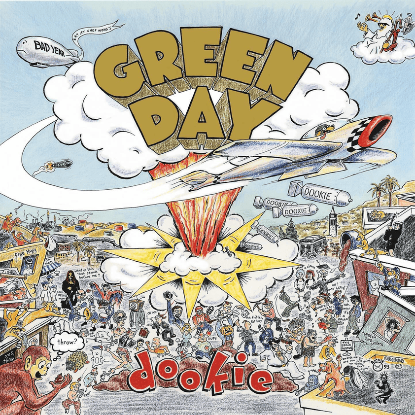 Album cover art for "Pulling Teeth" by Green Day