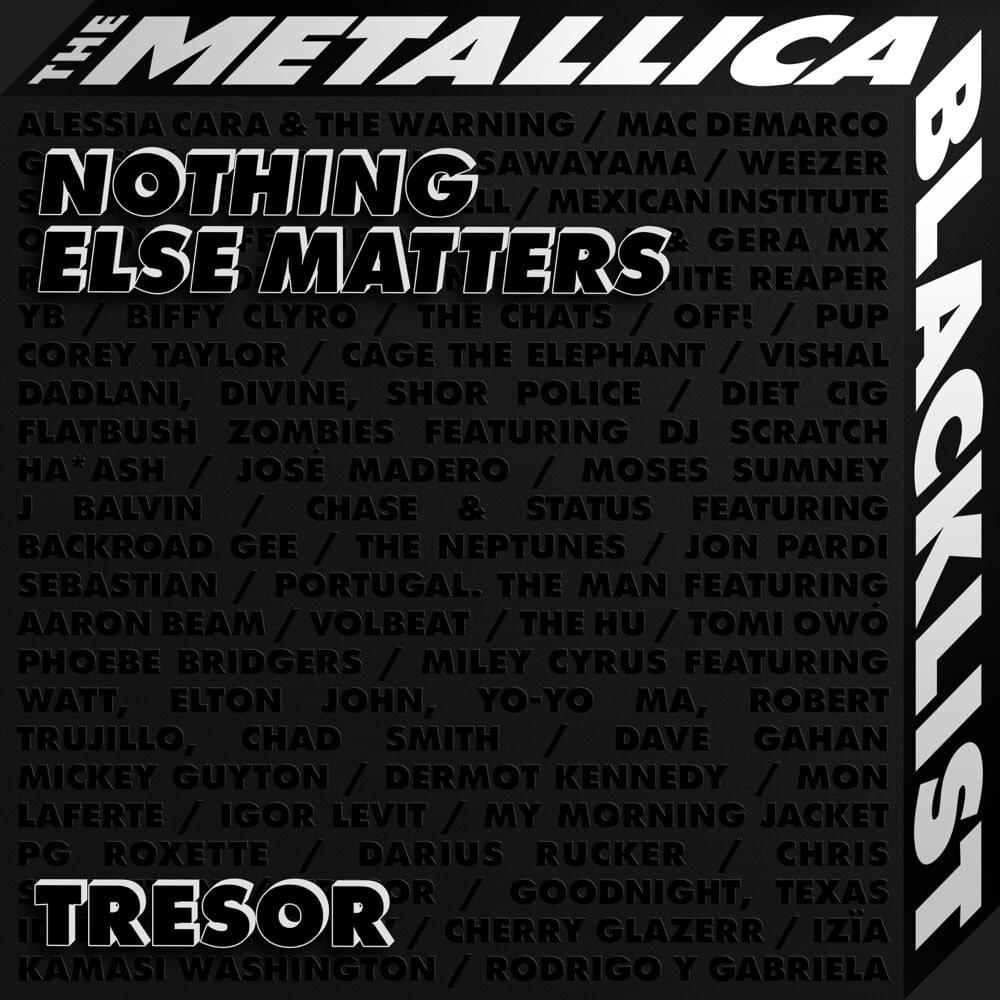Album cover art for "Nothing Else Matters" by TRESOR