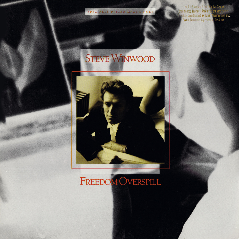 Album cover art for "Freedom Overspill" by Steve Winwood