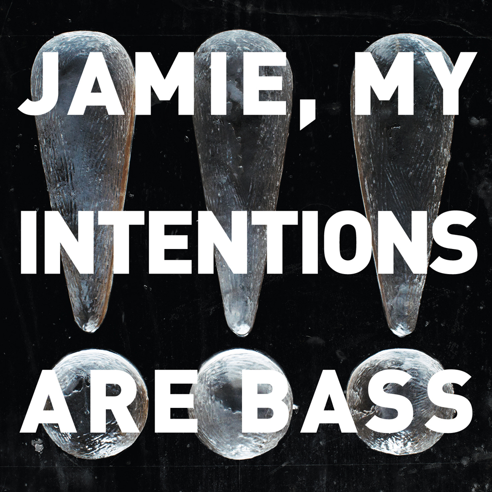 Album cover art for "Jamie, My Intentions Are Bass" by !!! (Chk Chk Chk)