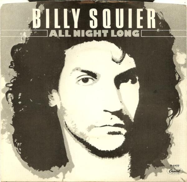 Album cover art for "All Night Long" by Billy Squier