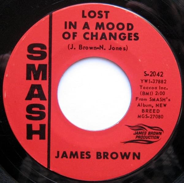 Album cover art for "Lost In A Mood of Changes" by James Brown