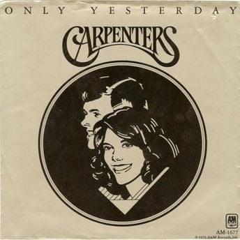 Album cover art for "Only Yesterday (1991 Remix)" by Carpenters