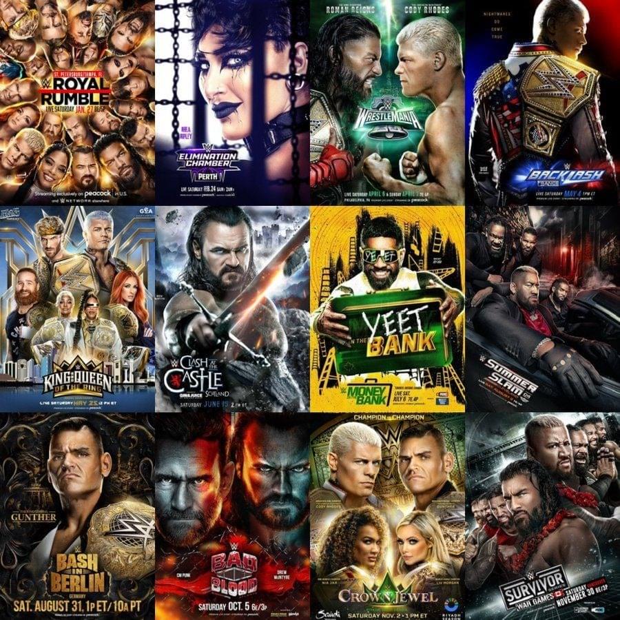Cover image for WWE 2024 PPV Results
