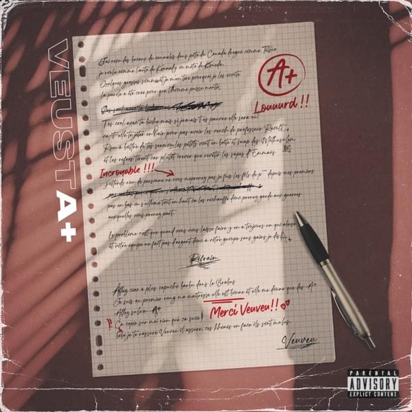 Album cover art for "A+" by Veust