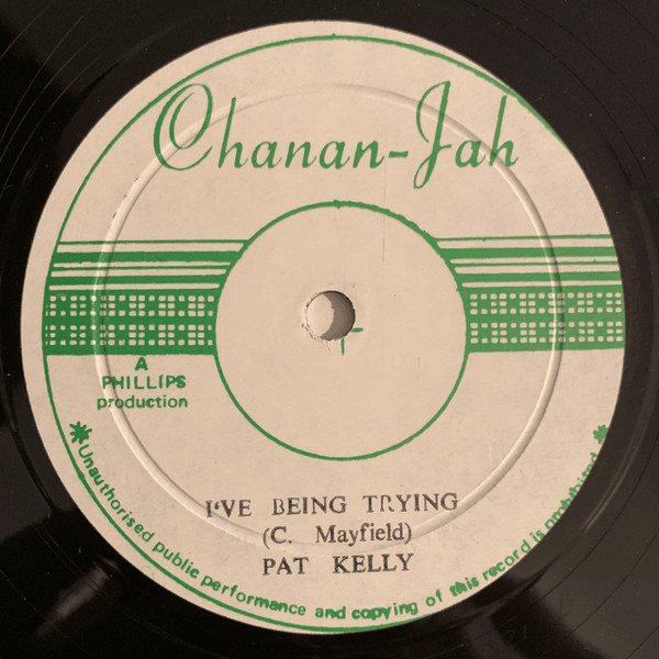 Album cover art for "I’ve Been Trying" by Pat Kelly