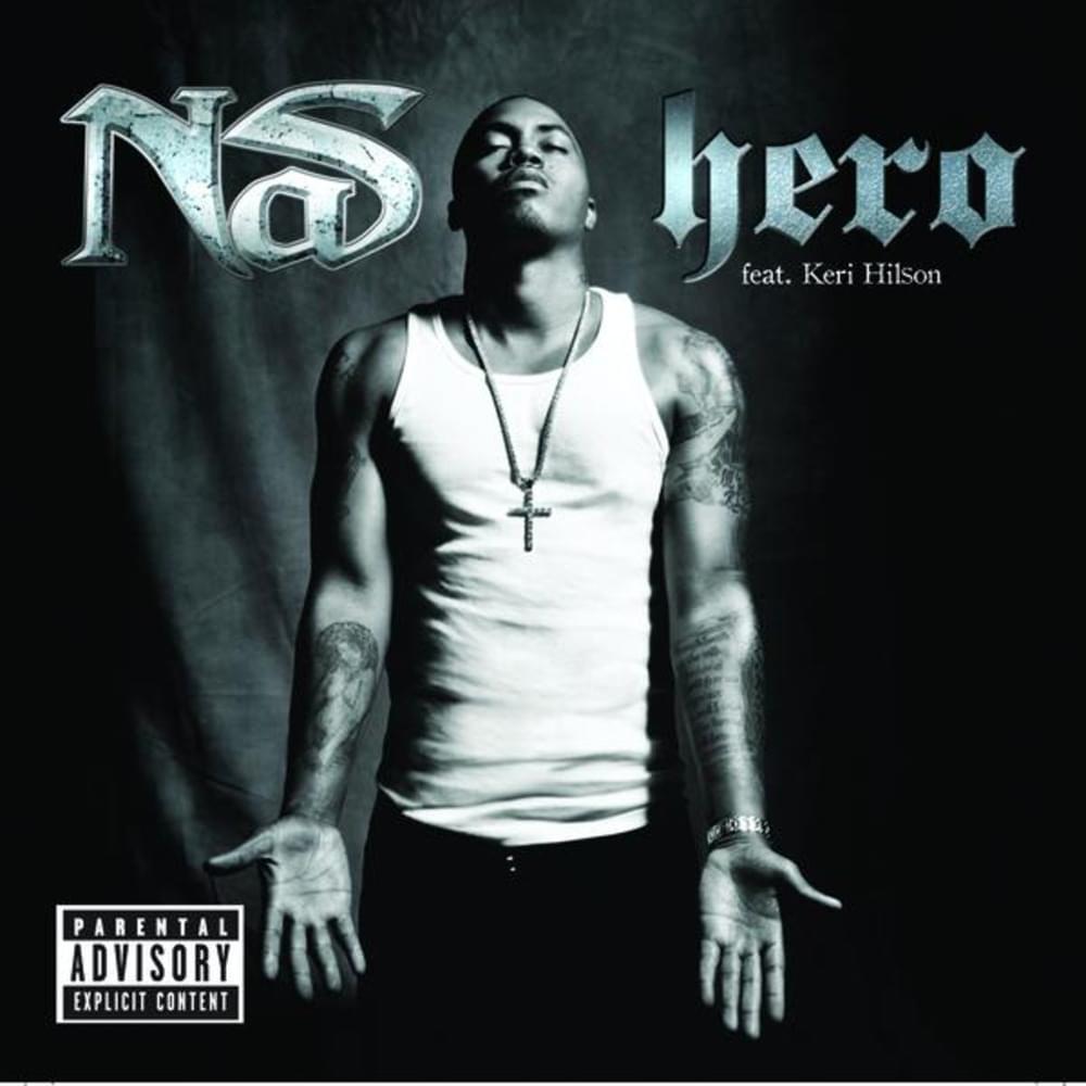 Album cover art for "Hero" by Nas & Keri Hilson