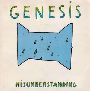 Album cover art for "Misunderstanding" by Genesis